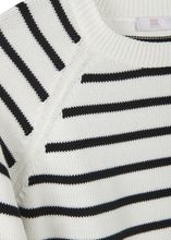 Load image into Gallery viewer, Riani Striped Jumper in Black and White
