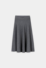 Load image into Gallery viewer, Luisa Cerano Wool-Blend Skirt in Grey
