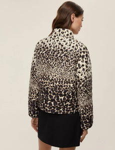 Emme Rampa Reversible Jkt in Leopard Print