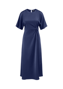 Riani Fitted Maxi Dress in Navy