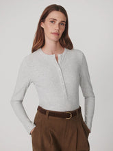 Load image into Gallery viewer, Varley Kesia Long Sleeve Henley Top in Light Grey
