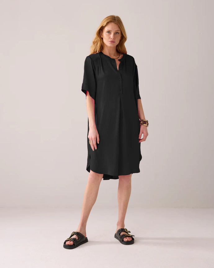 Summum Tunic Dress with Button Fastening