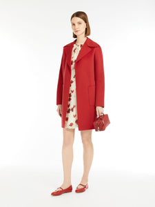 Max Mara Valda Coat in Red