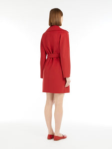 Max Mara Valda Coat in Red