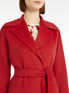 Max Mara Valda Coat in Red