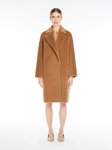 MaxMara Sidney Wool Coat in Camel