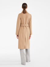 Load image into Gallery viewer, MaxMara BCollag Wool Coat in Camel
