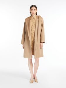 Max Mara NewMang Coat in Bordeaux