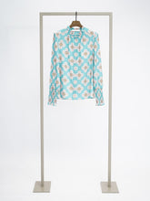 Load image into Gallery viewer, Herzen Blouse 6052 in Turquoise

