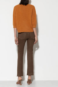 Luisa Cerano Authentic Twill Denim Jeans in Hazelnut