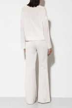 Load image into Gallery viewer, LUISA CERANO Straight Corduroy Trousers in Eggshell
