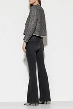 Load image into Gallery viewer, Luisa Cerano Skinny Bootleg Denim in Black Denim
