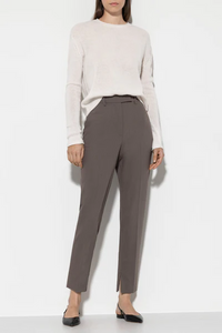 Luisa Cerano Tapered Pants in Taupe