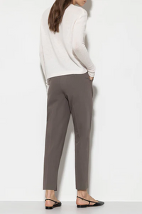 Luisa Cerano Tapered Pants in Taupe