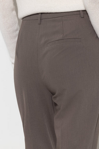 Luisa Cerano Tapered Pants in Taupe