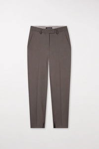 Luisa Cerano Tapered Pants in Taupe