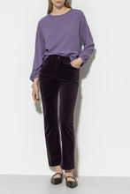 Load image into Gallery viewer, LUISA CERANO Velvet Baby Flare Pants
