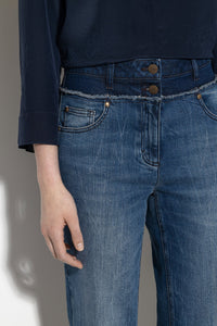 LUISA CERANO Straight Soft Denim