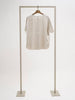 Herzen Shiny Silk Shirt 6107 in Marzipan