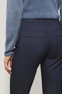 Luisa Cerano Twill color denim in Navy