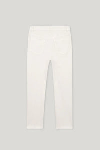 Luisa Cerano Twill color denim in Light Cream