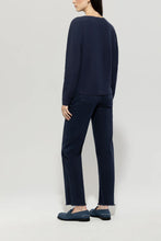 Load image into Gallery viewer, Luisa Cerano Authentic straight denim in Navy Blue
