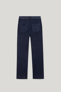 Luisa Cerano Authentic straight denim in Navy Blue