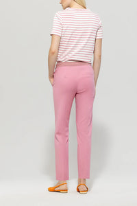 Luisa Cerano Gabardine Stretch Pants in Pink