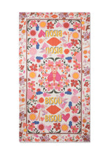 Load image into Gallery viewer, Codello Printed Bisou Scarf in Red
