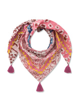Load image into Gallery viewer, Codello Animal Print Scarf in Pink
