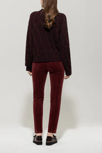Load image into Gallery viewer, Luisa Cerano Skinny Velvet Pants
