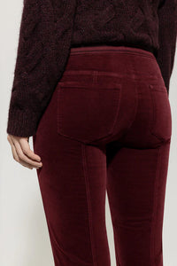 Luisa Cerano Skinny Velvet Pants