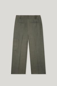 Luisa Cerano Tapered with Panama Binding in Khaki