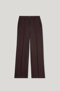 Luisa Cerano Gabardine Wide-Leg Pants