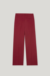 Luisa Cerano Wide-Leg Pants with Pleats