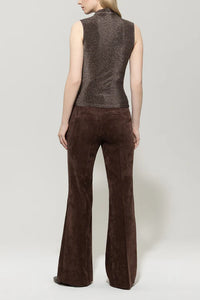 Luisa Cerano Flared Corduroy Pants