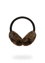 Load image into Gallery viewer, Codello Fake Fur Earmuffs with Leo Pattern
