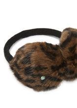 Load image into Gallery viewer, Codello Fake Fur Earmuffs with Leo Pattern
