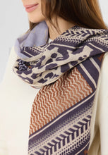 Load image into Gallery viewer, Codello Noble Scarf made of Wool with Pattern Mix
