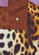 Load image into Gallery viewer, Codello Viscose Scarf with Leopard Motifs
