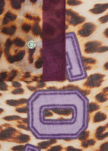 Load image into Gallery viewer, Codello Scarf with Leopard Print and ALWAYS FOREVER Lettering
