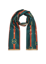 Load image into Gallery viewer, Codello Silk Scarf with Belt Pattern
