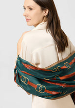 Load image into Gallery viewer, Codello Silk Scarf with Belt Pattern

