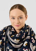 Load image into Gallery viewer, Codello Peanut Snoopy and Woodstock Scarf
