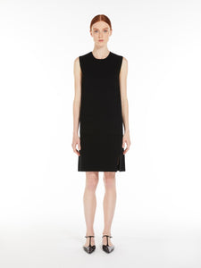 Max Mara Parata Knit Dress in Black