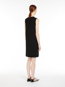 Max Mara Parata Knit Dress in Black