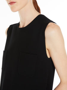 Max Mara Parata Knit Dress in Black