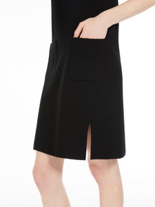 Max Mara Parata Knit Dress in Black