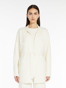 MaxMara Aquile Cardigan in Cream