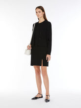 Load image into Gallery viewer, Max Mara Mito Knit Jacket in Navy
